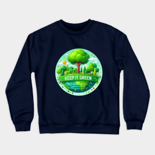 Earth Day 2024 Crewneck Sweatshirt